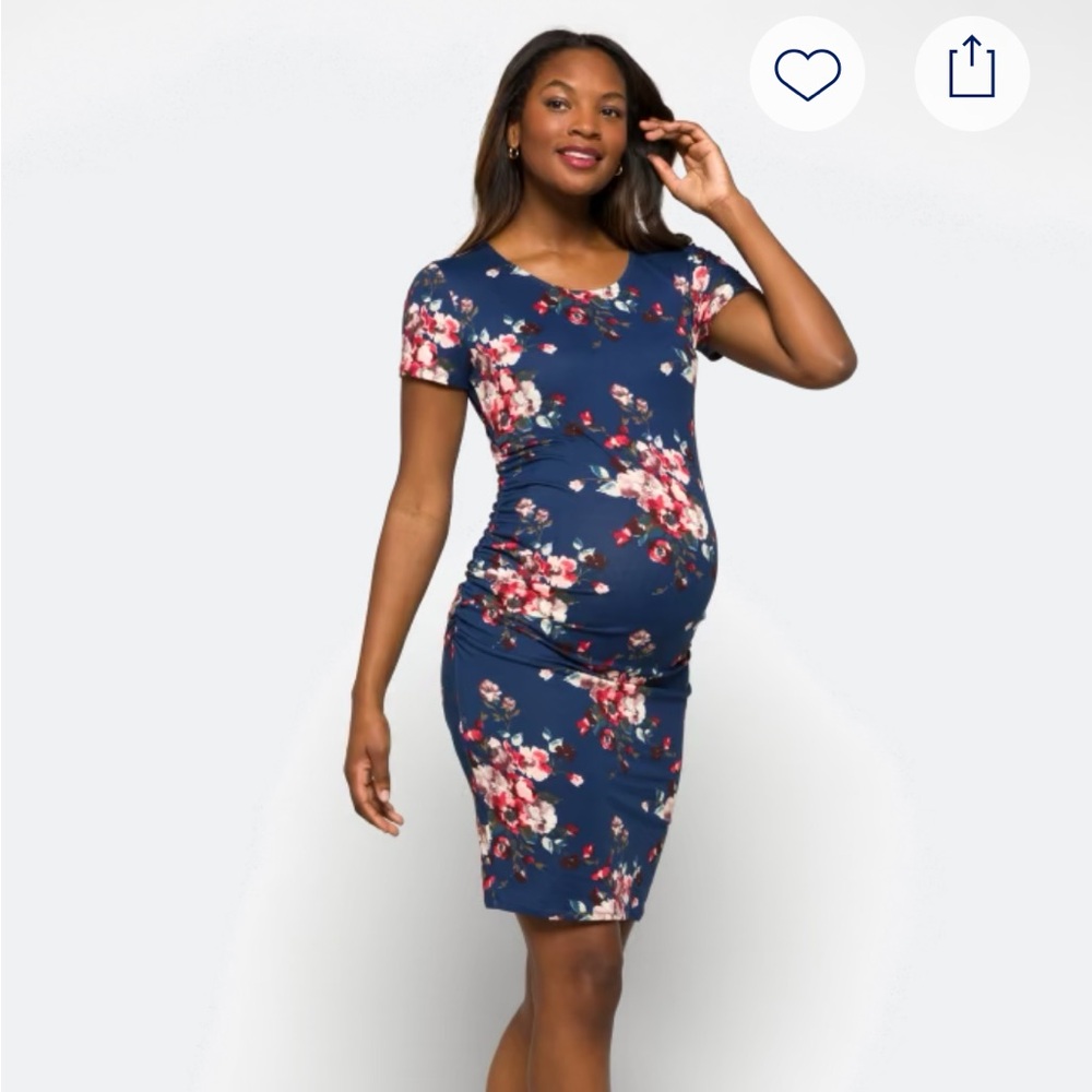 Floral Maternity Dress